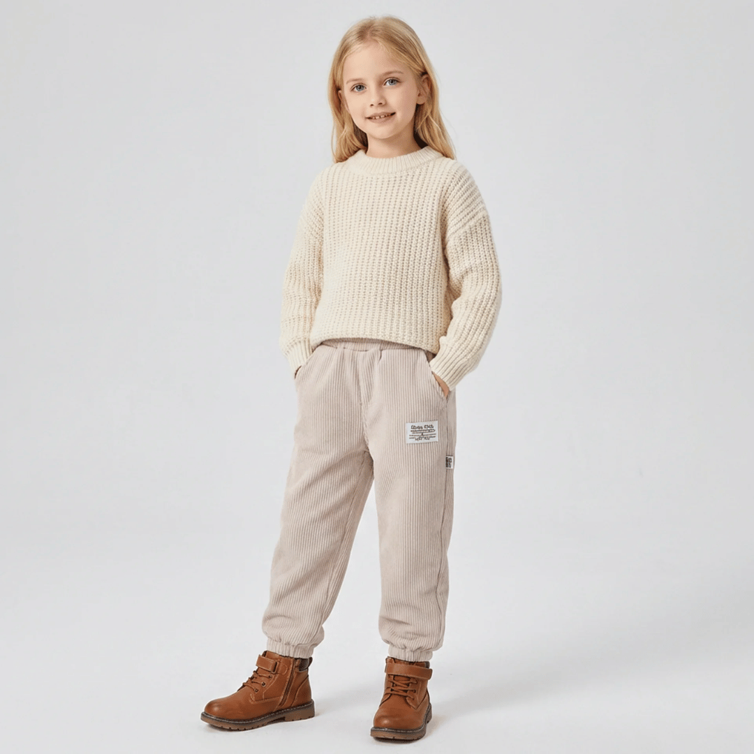 Calça Infantil Peluciada Jogger Forglows
