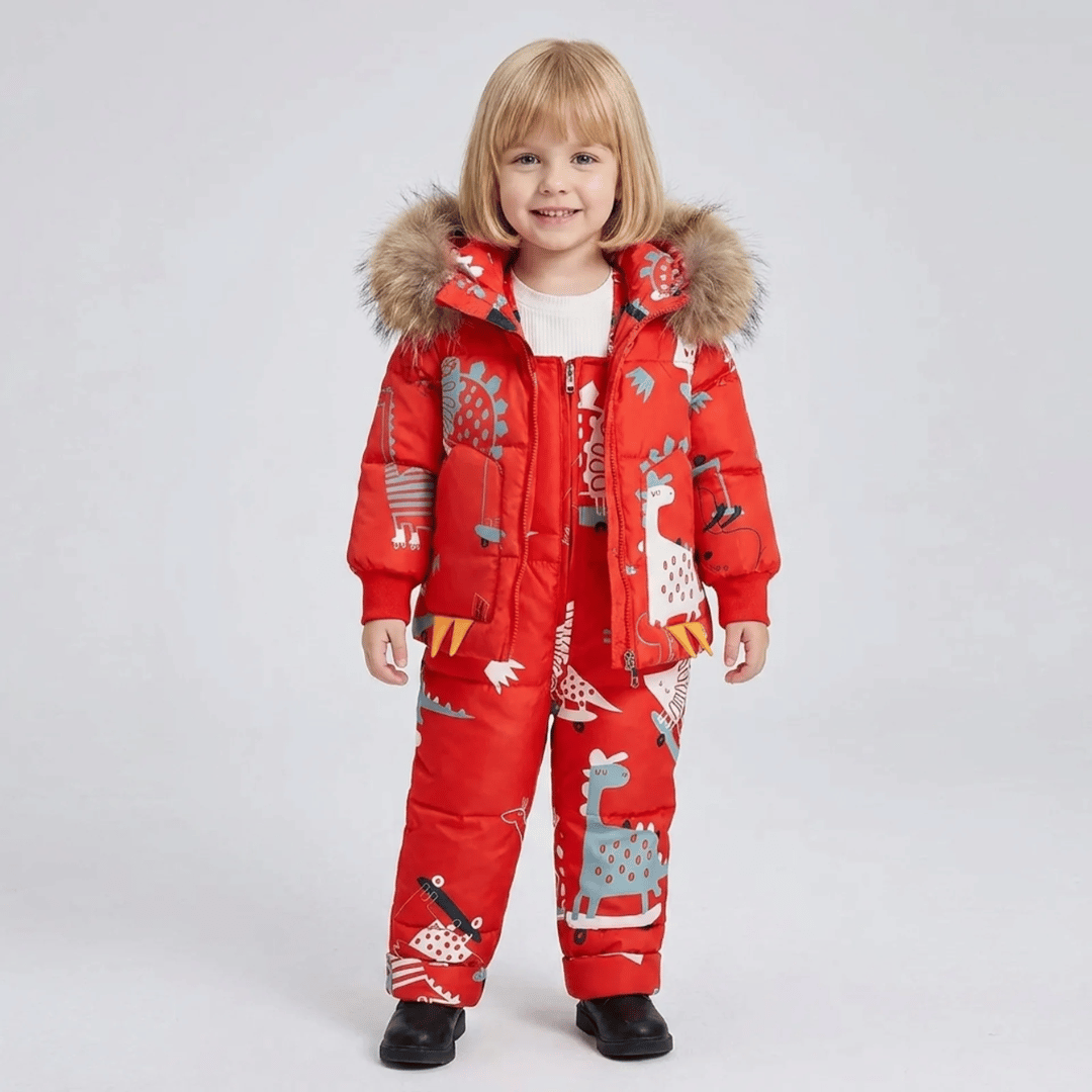 Casaco + Macacão Infantil para Neve Forglows