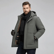 Jaqueta Masculina com Capuz Forrada Forglows