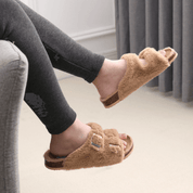 Chinelo Feminino Peluciado Fluffy Forglows