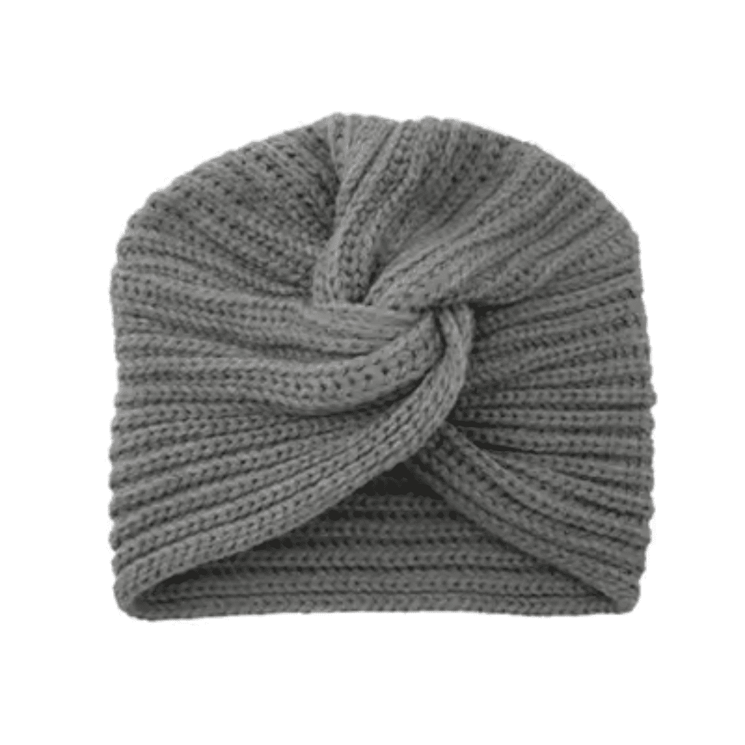 Turbante Feminino Cruzado em Tricô Forglows