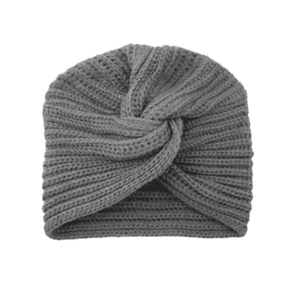 Turbante Feminino Cruzado em Tricô
