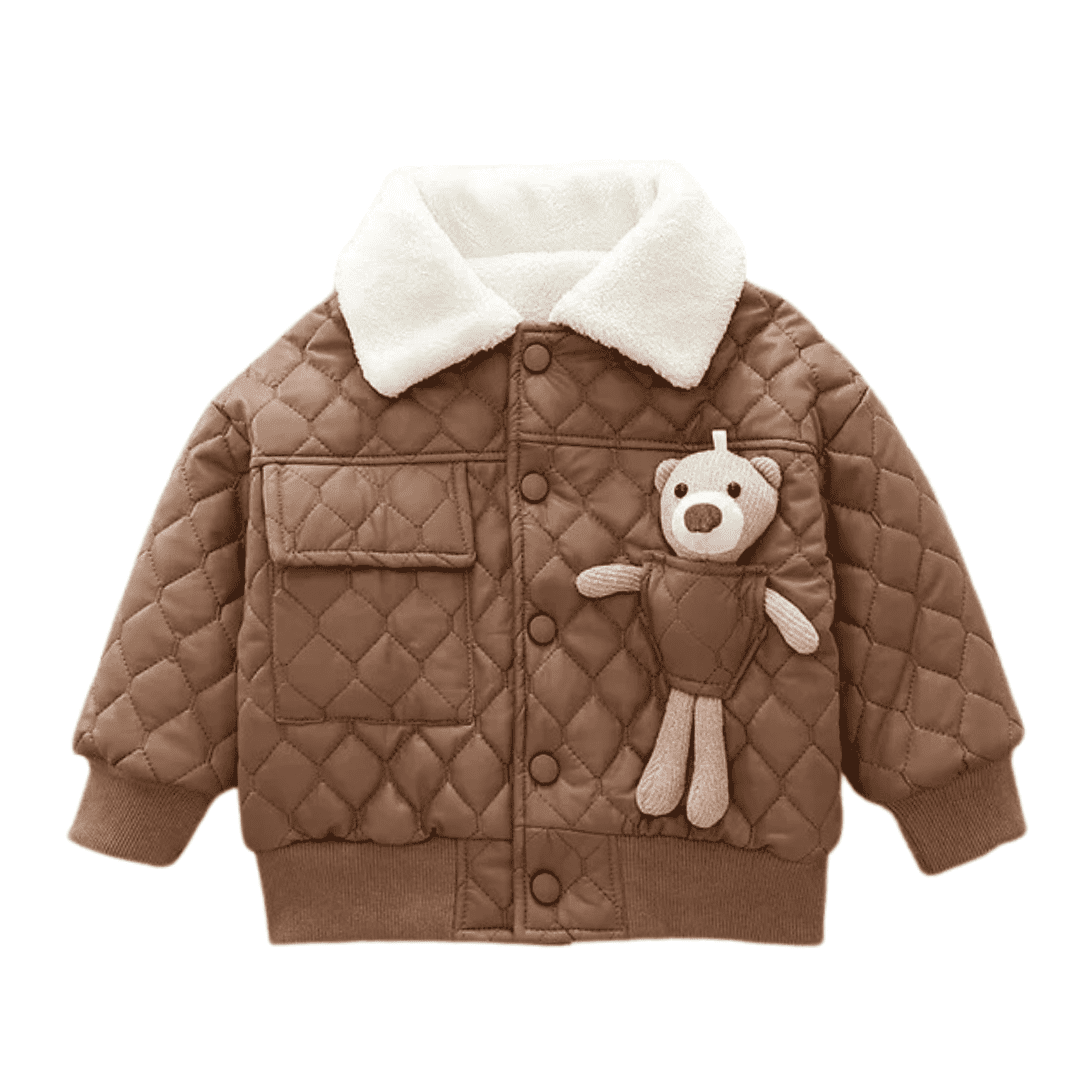 Jaqueta Infantil Courino Peluciada Forglows
