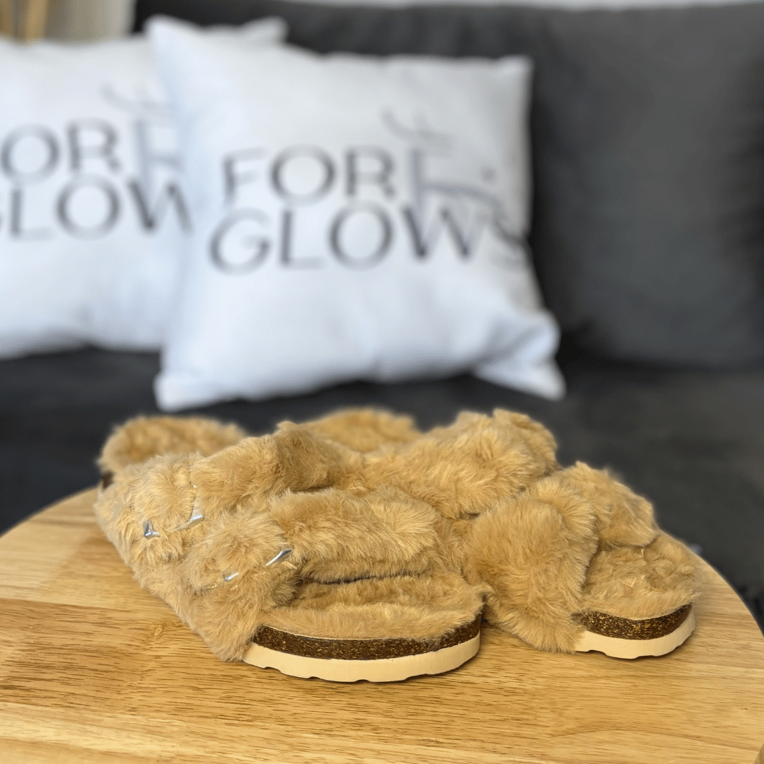 Chinelo Feminino Peluciado Fluffy Forglows