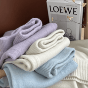 Conjunto Feminino Calça e Casaco Tricot Comfort Luxo Forglows