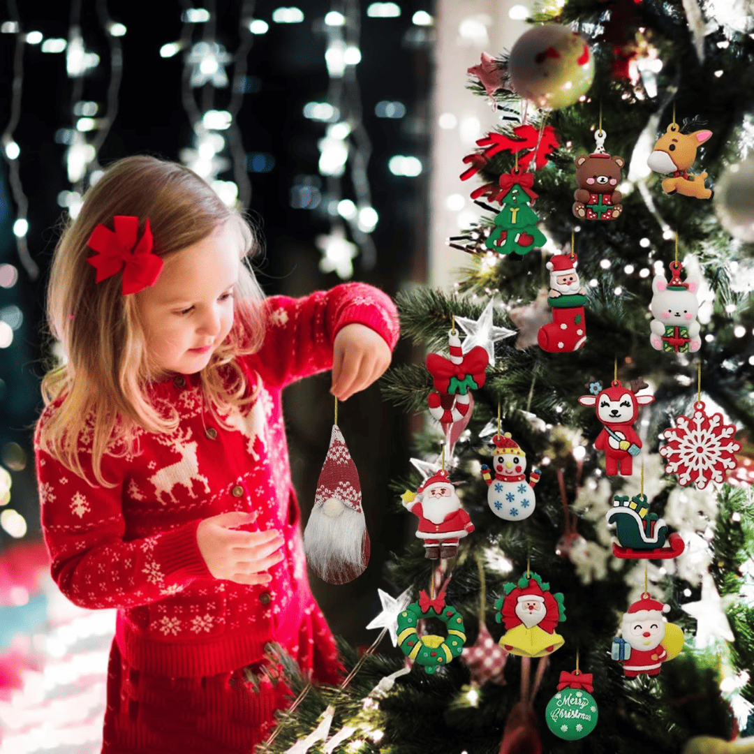 Calendário Contagem Regressiva Forglows + Enfeites Natalinos Surpresa