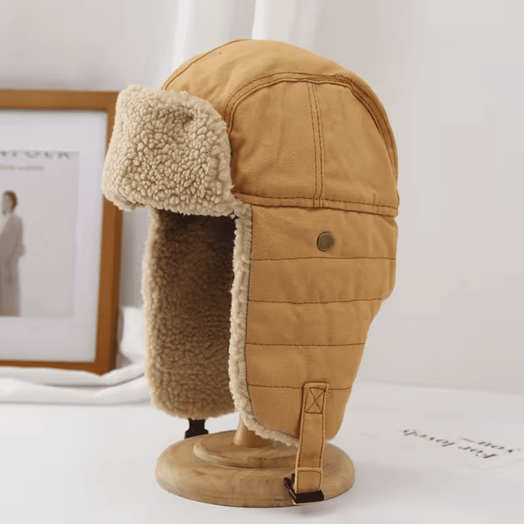 Touca Masculina Forrada Aviador Forglows