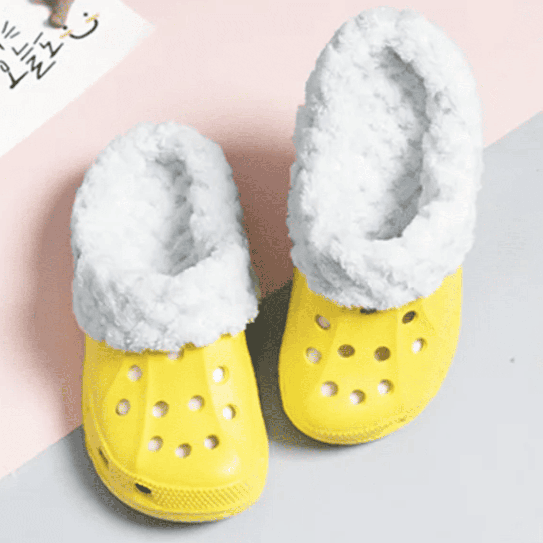 Croc Infantil com Pelúcia Forglows