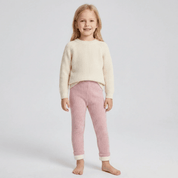Calça Infantil com Pelúcia Jacquard Forglows