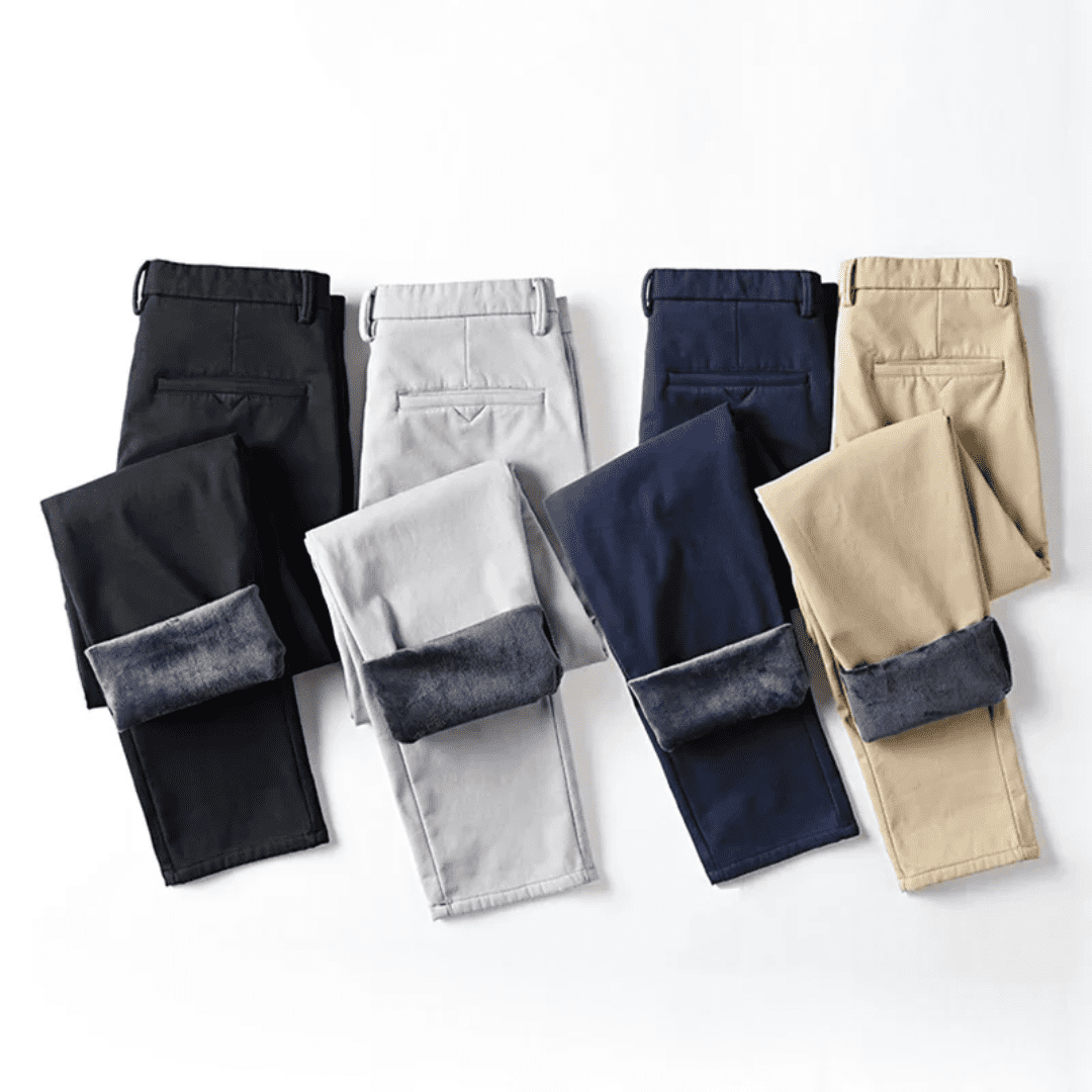Calça Masculina de Sarja Aveludada Forglows