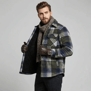 Camisa Masculina Xadrez Peluciada Forglows