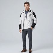 Jaqueta 3 em 1  Impermeável Masculina Forglows