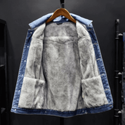 Jaqueta Jeans Masculina Peluciada Forglows