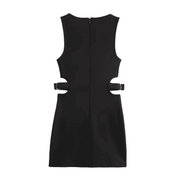 Vestido Feminino Abertura Lateral Curto Forglows