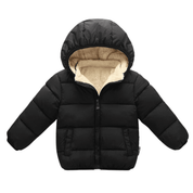 Jaqueta Puffer Infantil com Pelúcia Forglows