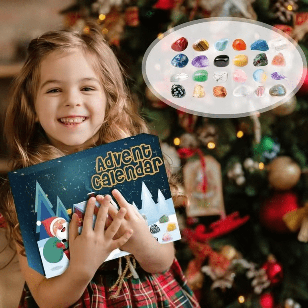 Calendário Contagem Regressiva Forglows + Cristais Surpresa