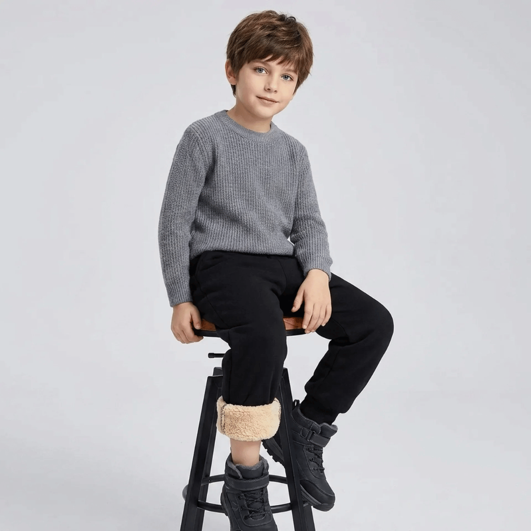 Calça Infantil Moletom com Pelúcia Forglows