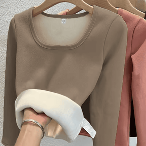 Blusa Feminina de Manga Longa Térmica