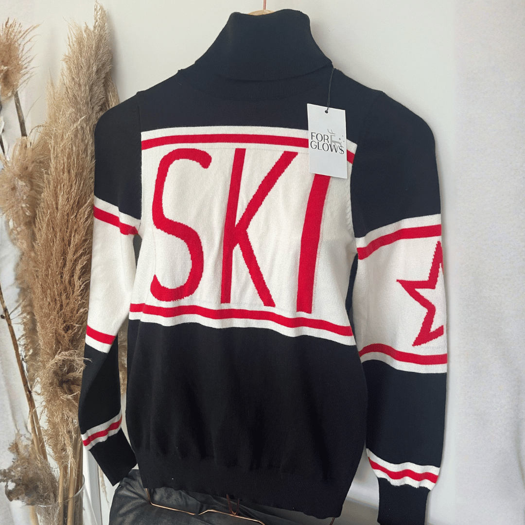Suéter Gola Alta Feminino Navy Ski Forglows