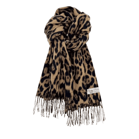 Cachecol Feminino em Cashmere Animal Print