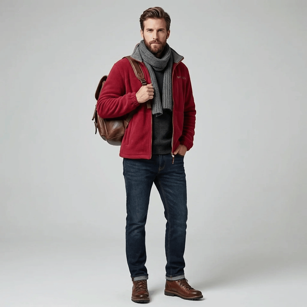 Jaqueta Masculina com Isolamento Térmico Forglows