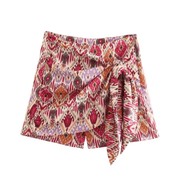 Short Feminino Boho Colorido Forglows