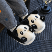 Pantufa Infantil Peluciada Panda Forglows
