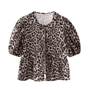 Blusa Feminina Bata com Amarração Manga Curta Luna Forglows