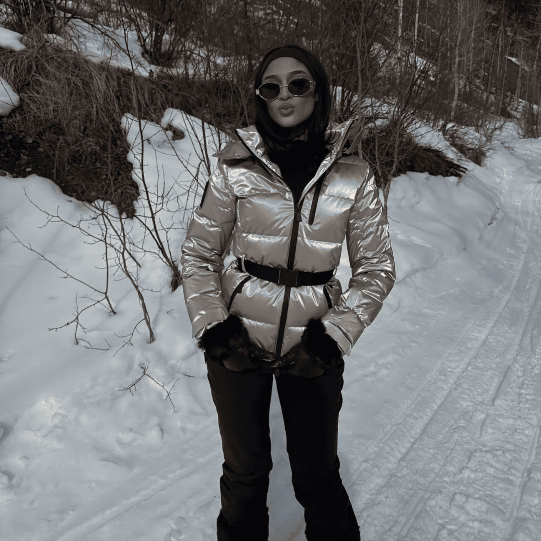 Jaqueta Feminina Impermeável para Neve Forglows
