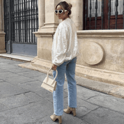 Casaco Feminino com Lantejoulas Forglows