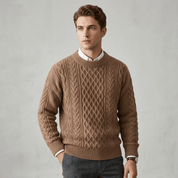 Suéter Masculino Trançado Forglows