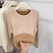 Blusa Feminina Manga Longa Peluciada Forglows