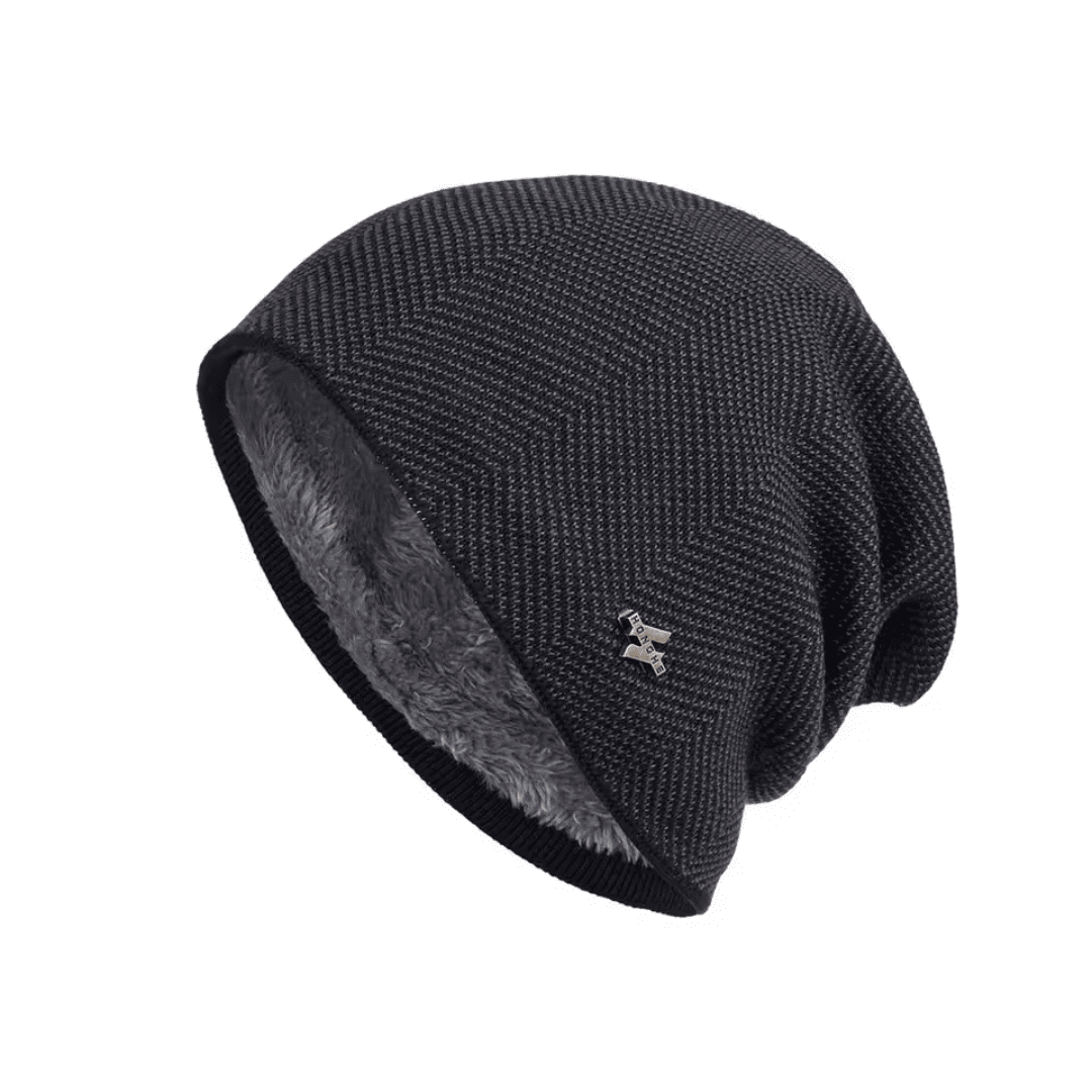 Gorro Masculino Forrado com Pelúcia Casual Forglows