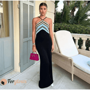Vestido Feminino Longo em Malha Marina Forglows