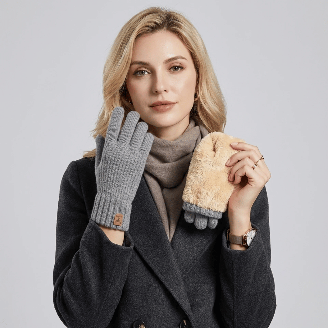 Luva Unissex Forrada com Pelúcia Forglows