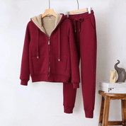 Conjunto Feminino de Moletom Peluciado Teddy Forglows