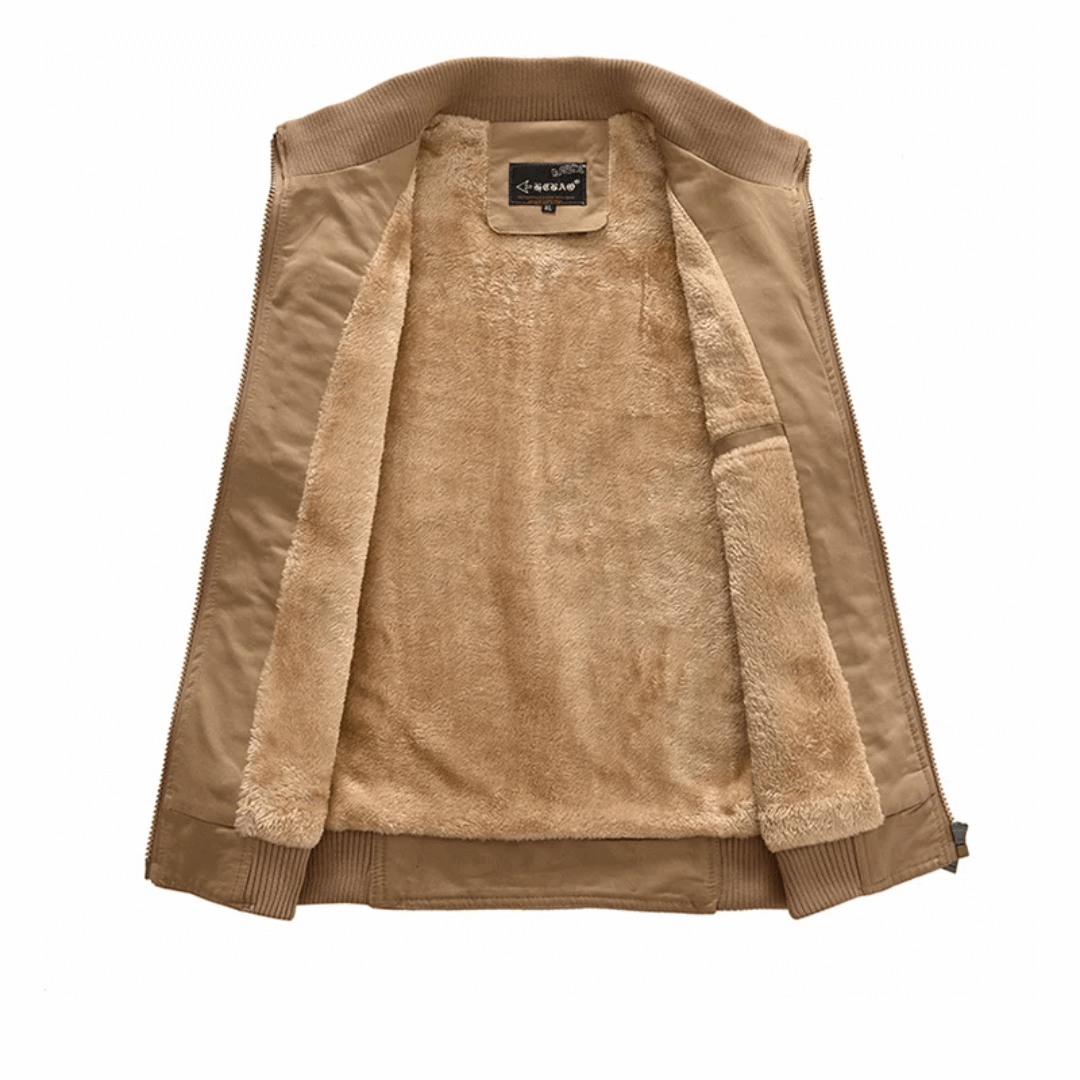 Colete Masculino com Bolsos Peluciado Forglows