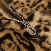 Jaqueta Feminina de Pelos Leopard Forglows