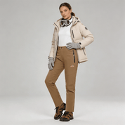 Calça Feminina Impermeável e Forrada para Neve Forglows