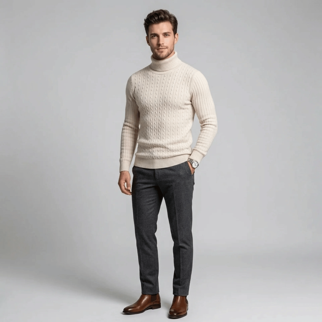 Suéter Masculino Gola Alta Vancouver Forglows