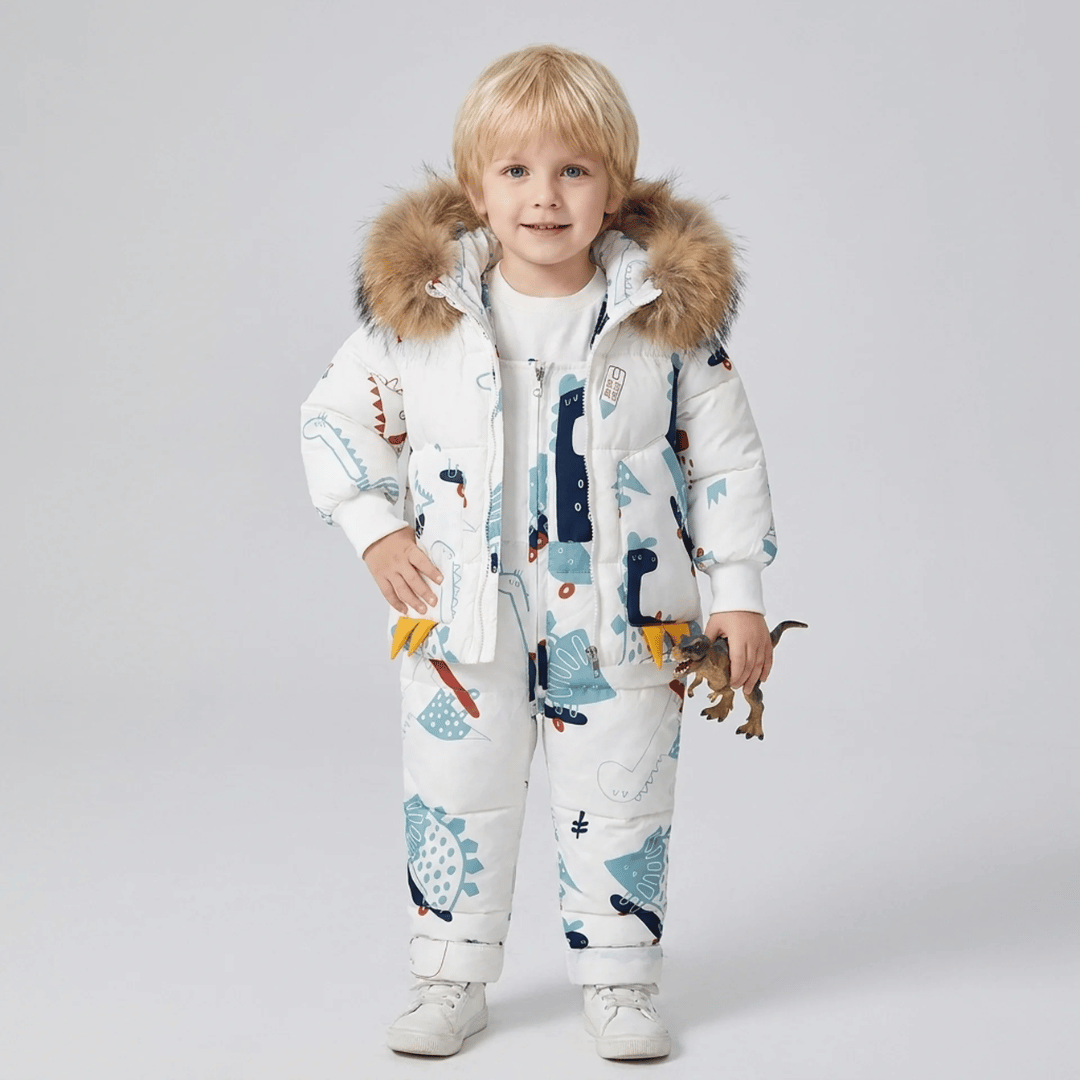 Casaco + Macacão Infantil para Neve Forglows