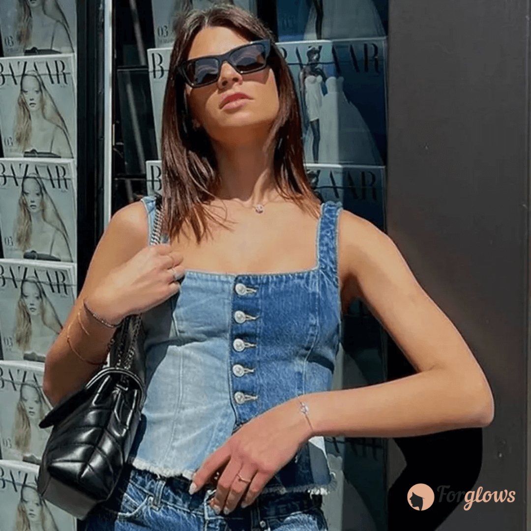 Blusa Feminina Jeans Camila Forglows