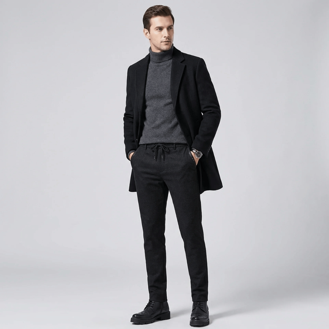 Calça Masculina Casual com Pelúcia Forglows