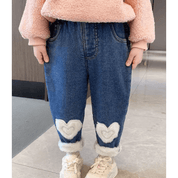 Calça Infantil Jeans e Peluciada Forglows