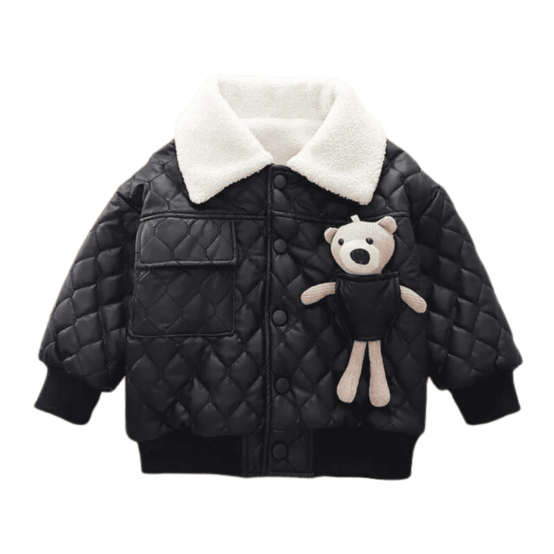 Jaqueta Infantil Courino Peluciada Forglows