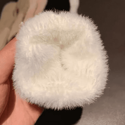 Luva Feminina Meio Dedo de Pelúcia Forglows