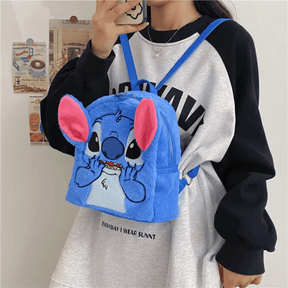 Mochila Pequena de Pelúcia do Stitch