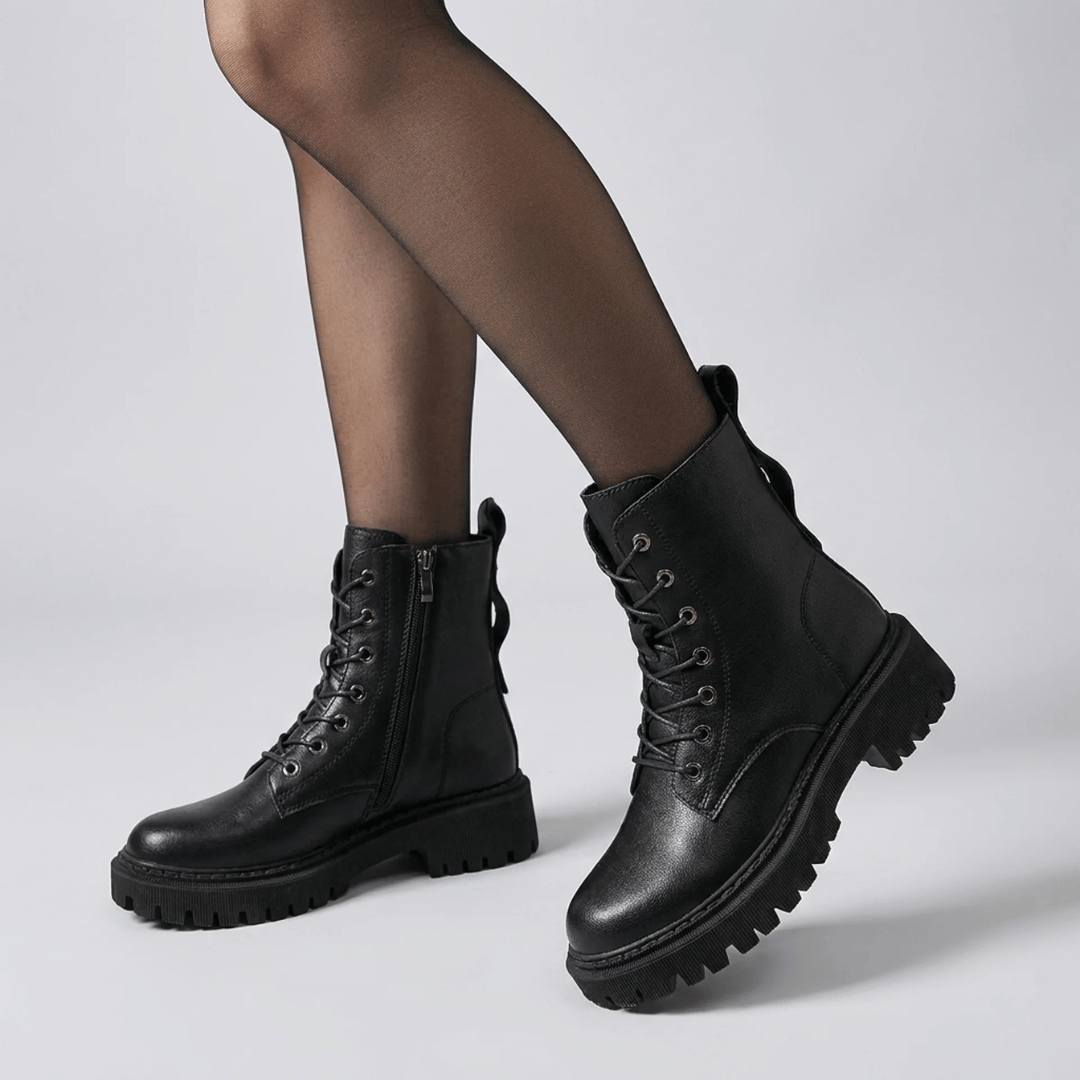 Bota Coturno Feminina Forrada Forglows