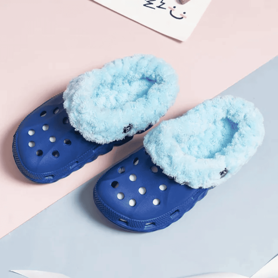 Croc Infantil com Pelúcia Forglows