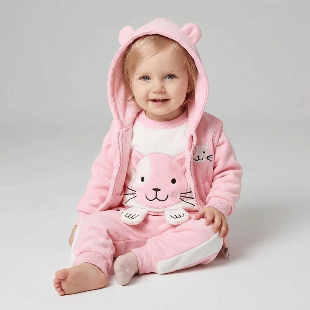 Conjunto de Inverno Infantil 3 Peças Forglows
